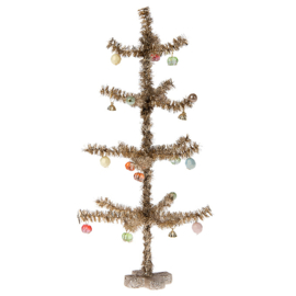 Maileg Miniatuur Kerstboom, Christmas tree - Gold, 25cm