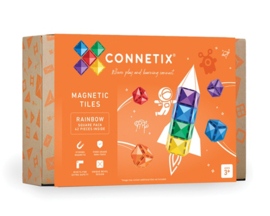 Connetix magnetische tegels regenboog - Square pack - 42 stuks