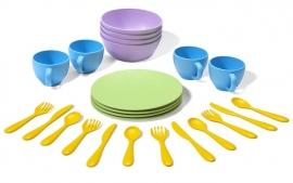 Green Toys Kinderservies 'Dish set'