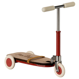 Maileg Step voor muizen, Kick board Mouse, Red