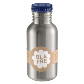 Blafre RVS drinkfles donkerblauw 500ml