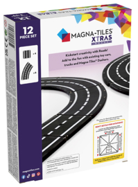 Magna-Tiles Magnetische tegels uitbreidingsset Roads 12 stuks