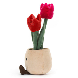 Jellycat Knuffel Tulpen Amuseable Tulip Pot, 30cm