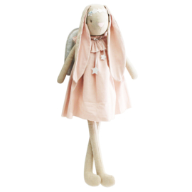 Alimrose Knuffel Konijn, Celeste Angel Bunny Pink Silver, 70 cm