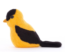 Jellycat Knuffel Vogel Goudsijs 10cm, Birdling Goldfinch