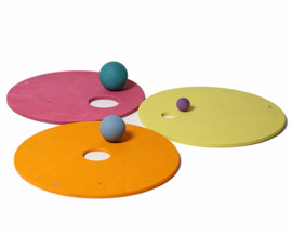 Grimm's - Stapelstein Rolling Discs Warm pastel