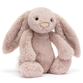 Jellycat Knuffel Konijn 31cm, Bashful Luxe Bunny Rosa Medium