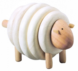 Plan Toys Houten Rijgschaap