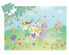 Djeco puzzel Bloemenprinses, 36 st, 42x30 cm