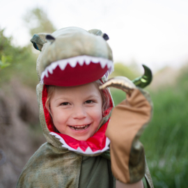 Dinosaurus Cape Grandasaurus T-Rex Cape met klauwen, 4-6 jaar