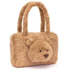 Jellycat Beren Tas, Bartholomew Bear Tote Bag, 36 cm
