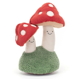 Jellycat Knuffel Paddenstoelen, Amuseable Pair of Toadstools, 25cm