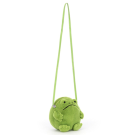 Jellycat Kikker Tasje, Ricky Rain Frog Bag, 17cm
