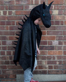 Great Pretenders Draken Cape, Midnight Dragon, 5-6 jaar