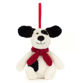 Jellycat Kerst Hanger Puppy 13cm, Bashful Puppy Decoration