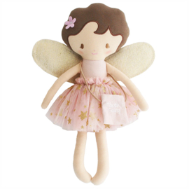 Alimrose Knuffelpop Tandenfee, Tilly the Tooth Fairy Blush Gold, 35 cm
