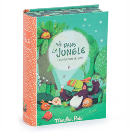 Moulin Roty Verhaaltjeslamp in boek 'Dans la Jungle'