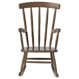 Maileg Schommelstoel voor Muizen, Rocking chair - Brown