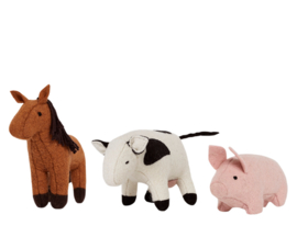 Olli Ella Holdie Folk Animals, Boerderijdieren, 3 stuks