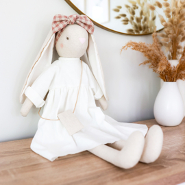 Alimrose Knuffel Konijn, Sofia Bunny Ivory, 70 cm