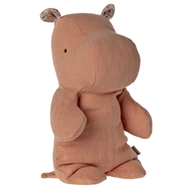 Maileg Knuffel Nijlpaard Safari Friends Hippo Small, Apricot