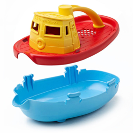 Green Toys Sleepboot Tugboat geel