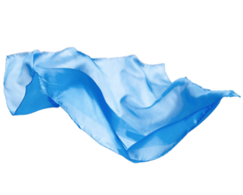 Sarah's Silks Speelzijde, Hemelsblauw, 89 x 89 cm