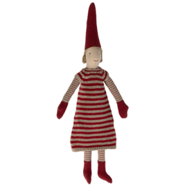 Maileg Pixy, Size 2 - Girl - Gebreide jurk, 31 cm