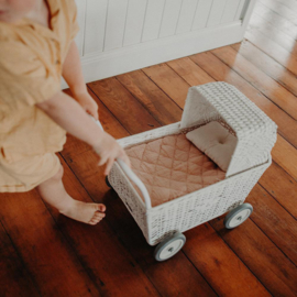 Olli Ella Beddengoed voor Poppenwagen Strolley, Rose