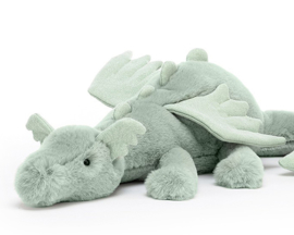 Jellycat Knuffel Draak, Sage Dragon 50 cm