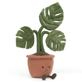 Jellycat Knuffel Plant, Amuseable Monstera Plant, 43cm