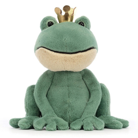 Jellycat Knuffel Kikker 23cm, Fabian Frog Prince