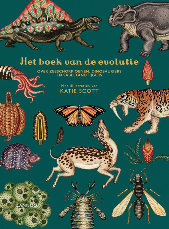 Het boek van de evolutie - Katie Scott en Ruth Symons - Lannoo
