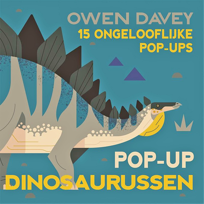 Beste Pop-up Dinosaurussen - Owen Davey - Fontaine Uitgevers (Gratis XU-88