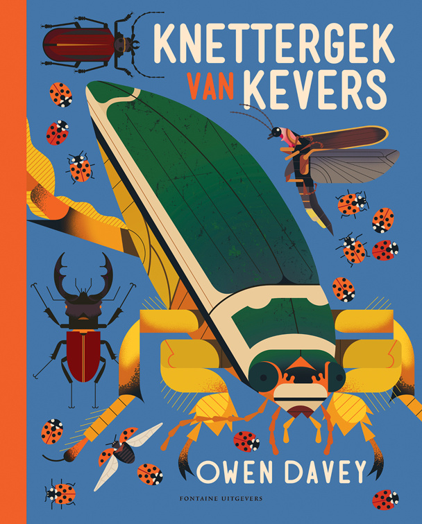 Knettergek van Kevers - Owen Davey - Fontaine Uitgevers