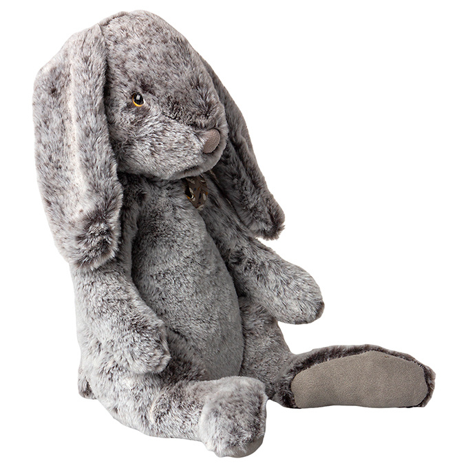 Maileg Knuffel Konijn, Fluffy Bunny X-Large Grey
