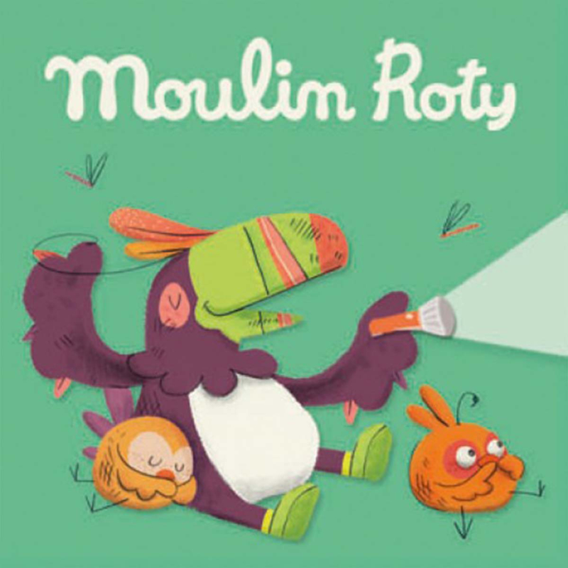 3 extra schijfjes voor Moulin Roty Verhaaltjeslamp, Dans la Jungle