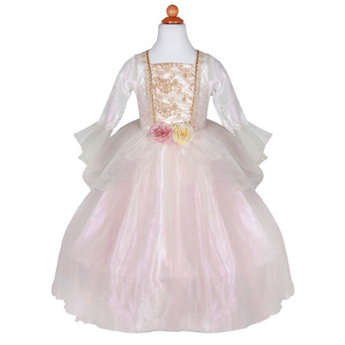 Prinsessenjurk Golden Rose Princess Dress, 3-4 jaar
