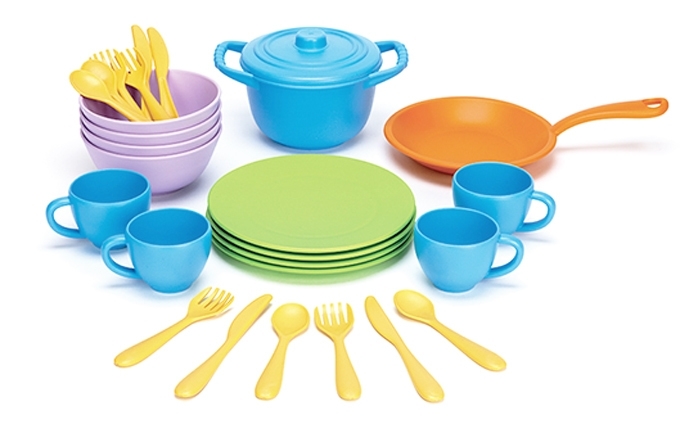Green Toys Servies en Pannenset ' Cookware & Dining'