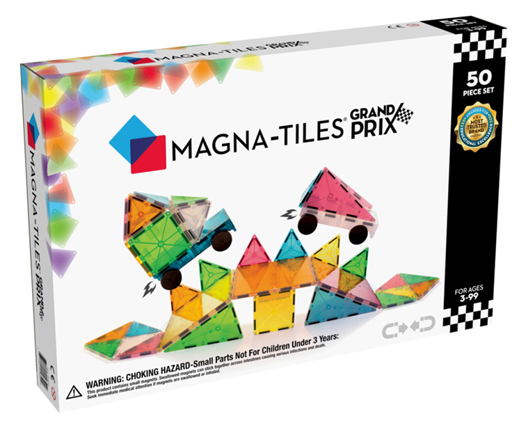 Magna-Tiles Magnetische tegels Grand Prix 50 stuks