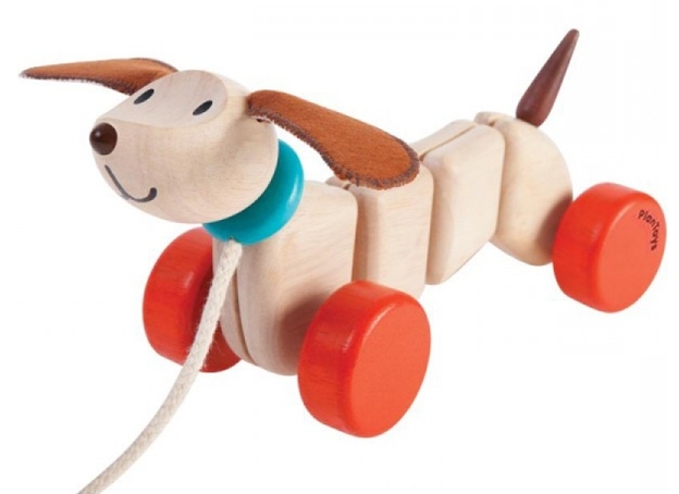 Verduisteren uitspraak paniek Plan Toys Trekdier hond, Happy Puppy (Gratis inpakservice:: -- Maak uw  keuze --) | Plan Toys | Villa Hoera
