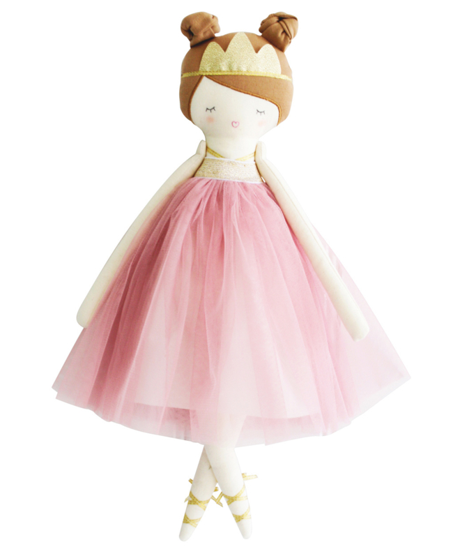 Alimrose Knuffelpop, Pandora Princess Doll Blush, 50 cm