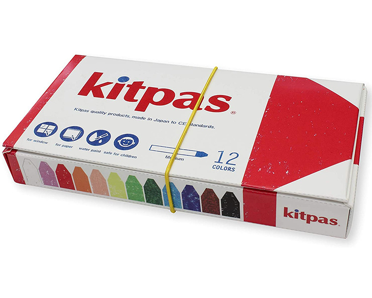 Kitpas Medium (Raam)krijt 12 stuks