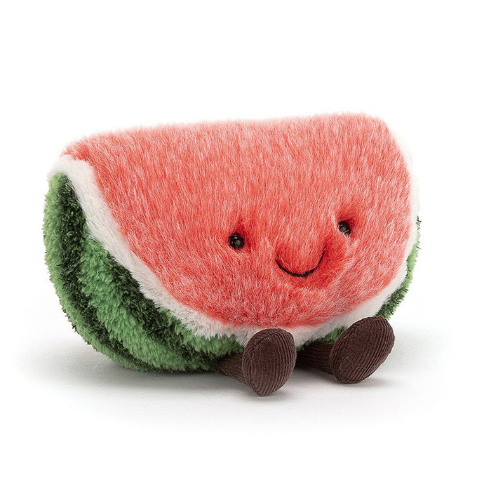 Jellycat Knuffel Watermeloen, Amuseable Watermelon Small
