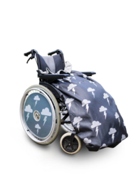 Volwassen en kinder Cosy Silver Lichting voetenzak beenwarmer rolstoel scootmobiel en kinderwagen