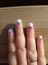 Nail art stickers bloemen roosjes 10 velletjes Nailart nagel stickers