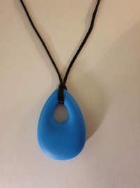 bijtsteen ketting voor moeder en kind kauw sieraden kauwsieraden Blauw