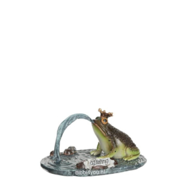 Efteling miniaturen 2019 Kikker met Kroon - l11xb7,5xh5cm