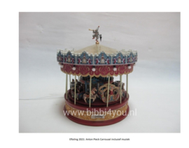 Efteling Miniaturen 2021 Anton Pieck carrousel