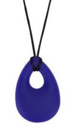 bijtsteen ketting voor moeder en kind kauw sieraden kauwsieraden Paars/Blauw